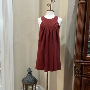 Free People Beach dress dark red